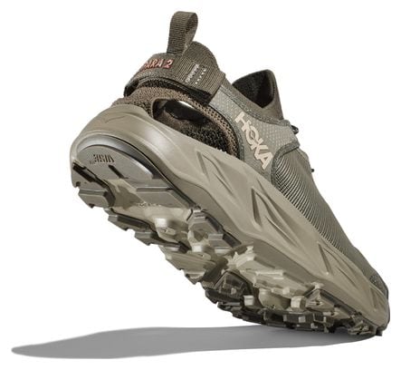 Chaussures Outdoor Hoka Hopara 2 Kaki Homme