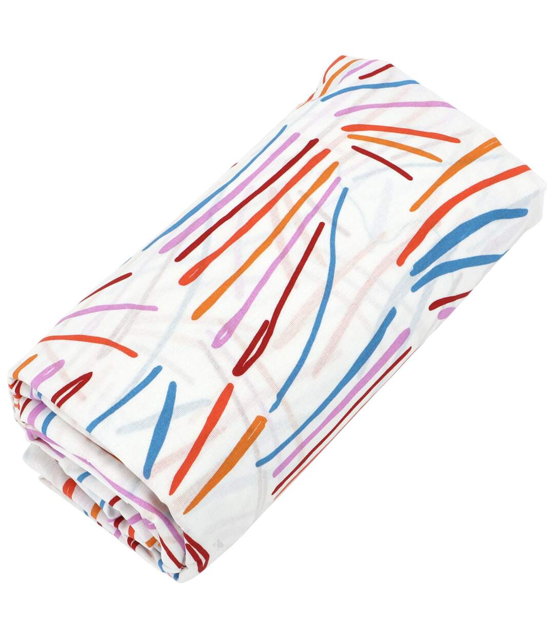 Drap housse imprimé 90x200 cm coton PERROQUET Salsa Bonnet 40 cm