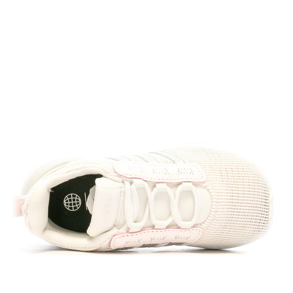 Adidas Baskets Blanche Fille Bébé Adidas Racer Tr21