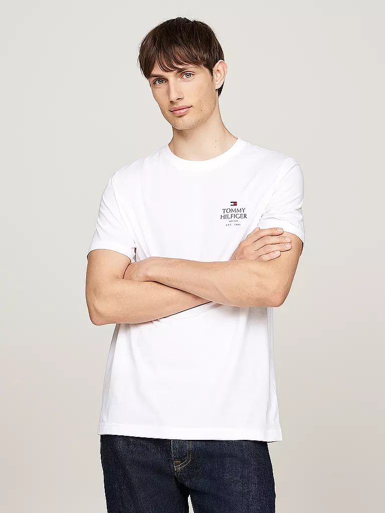 TOMMY HILFIGER T-Shirt weiss