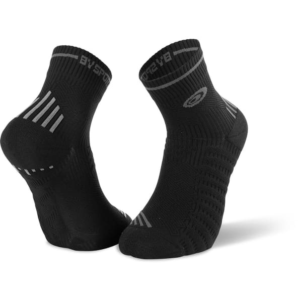 Chaussette running BV SPORT SOCQUETTE RUN MARATHON NOIR/GRIS