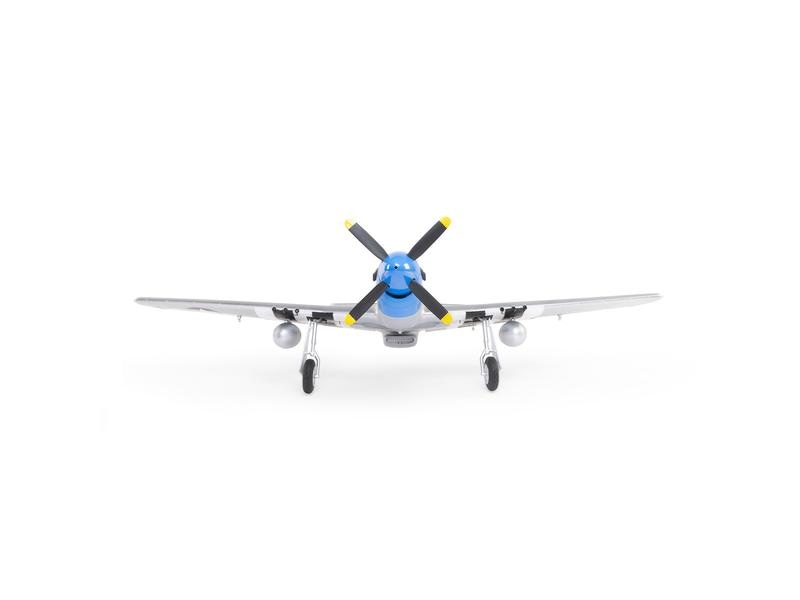 E-flite Warbird P-51D Mustang 1200 mm BNF Basic Mustang «Cripes A’Mighty 3rd» Scale Warbird mit Spektrum Komponenten