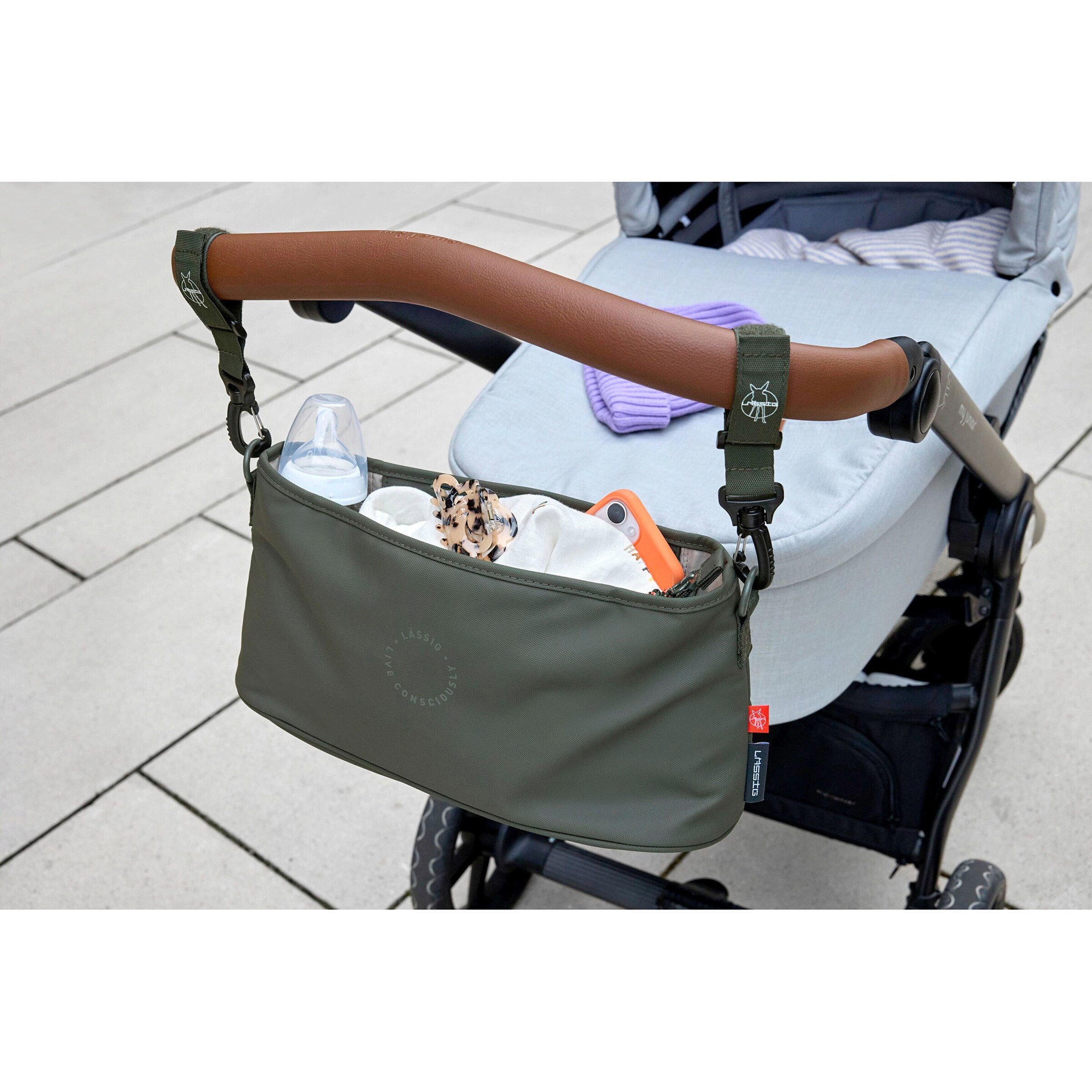 Lässig Organizer Buggy olive
