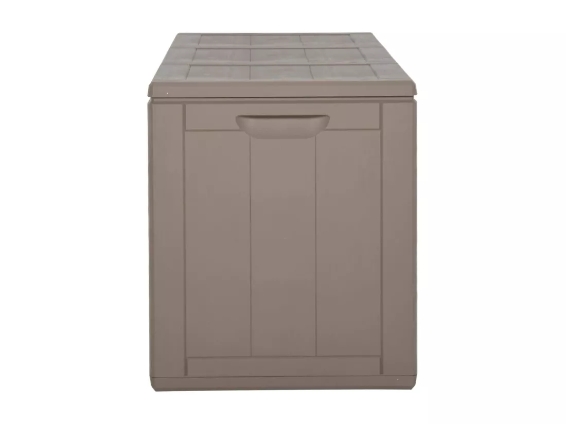 Coffre boîte meuble de marron 118.5 x 44.5 x 51 cm 02_0013023