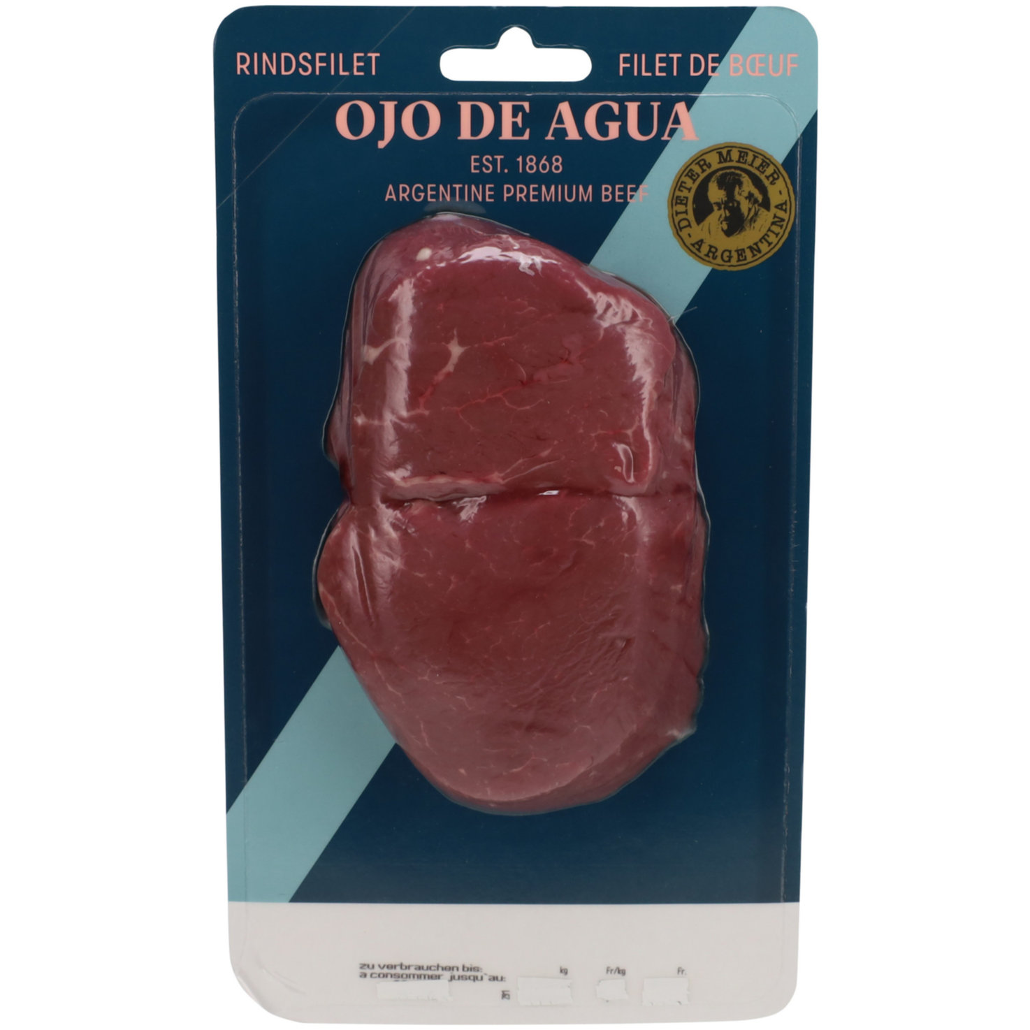 Ojo de Agua Rinds-Filetsteak ca. 230g