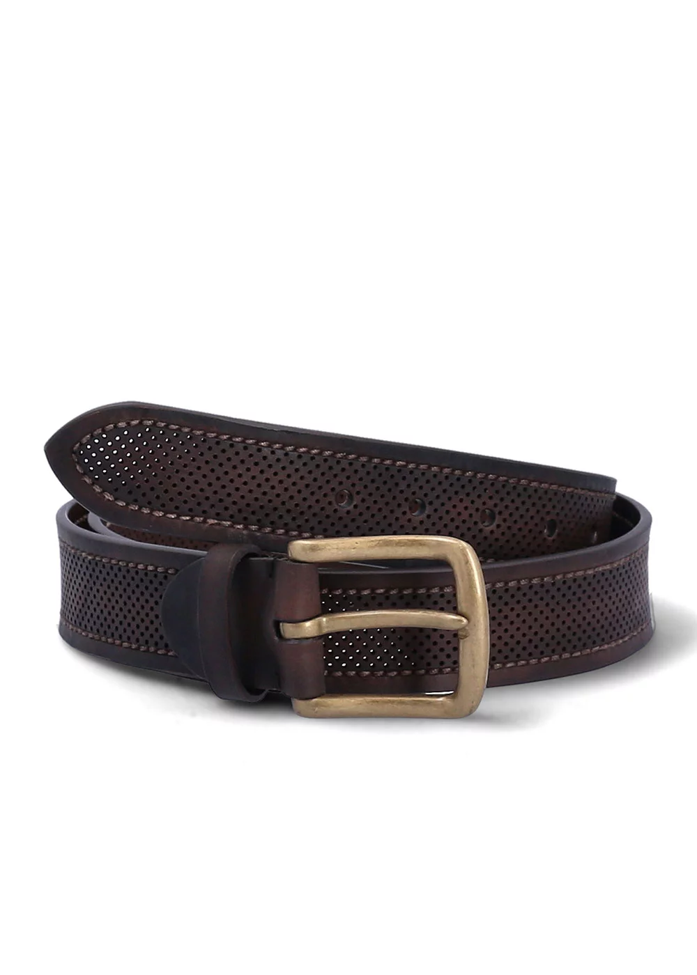 CEINTURE  OAKWOOD CUIR MINI PERFOS