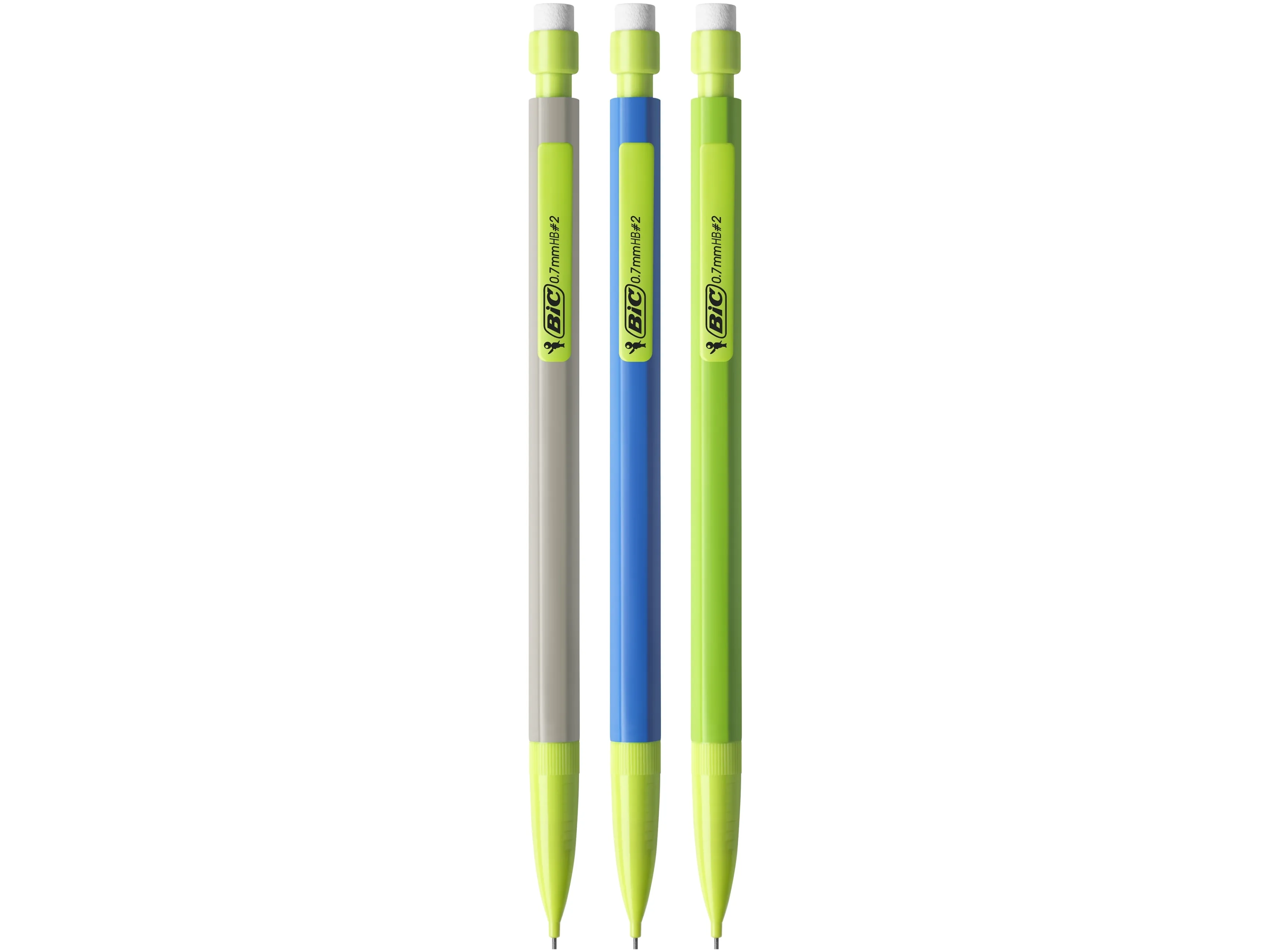 Blyanter BIC Matic ECOlutions HB 0.7 mm med viskelæder - (50 stk.)