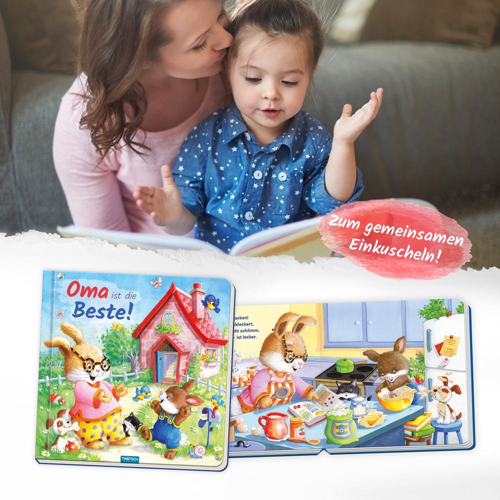 Trötsch Pappenbuch mit Reimen Oma ist die Beste!
