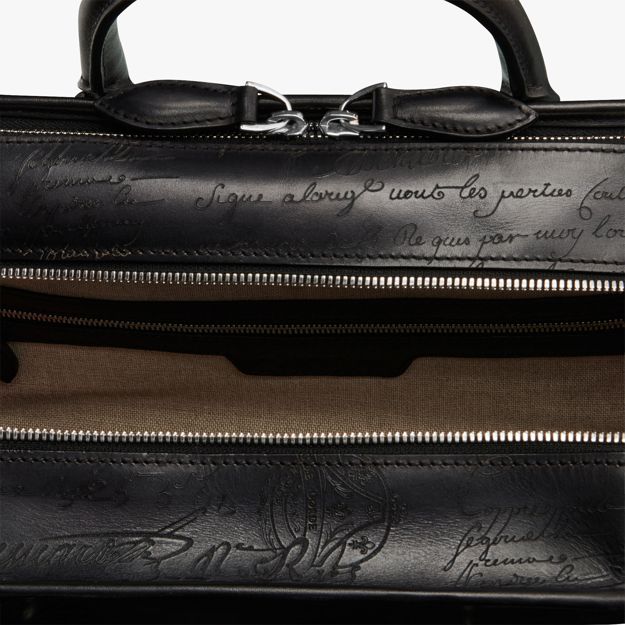 Sac À dos Premier Jour En Cuir Scritto