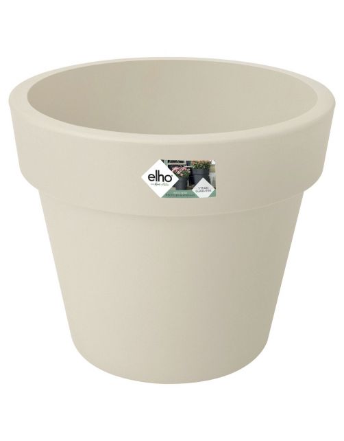 Elho Bloempot Green Basics Top Planter Rond Wit - Buitenpot