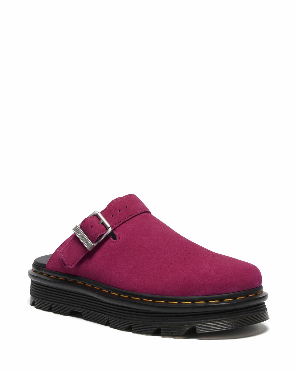 DR. MARTENS<br>Mules de camurça fechadas ZebZag