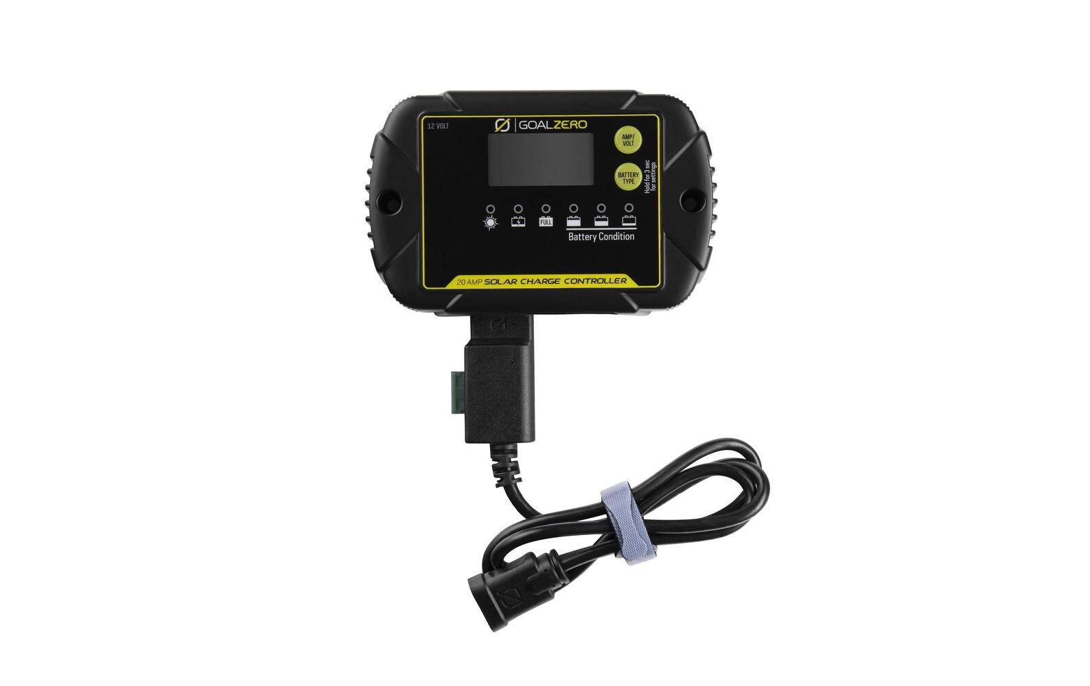 Laderegler 20 A<br>Solarladeregler fürs Laden bis 200 W, 20 Amp Charge Controller