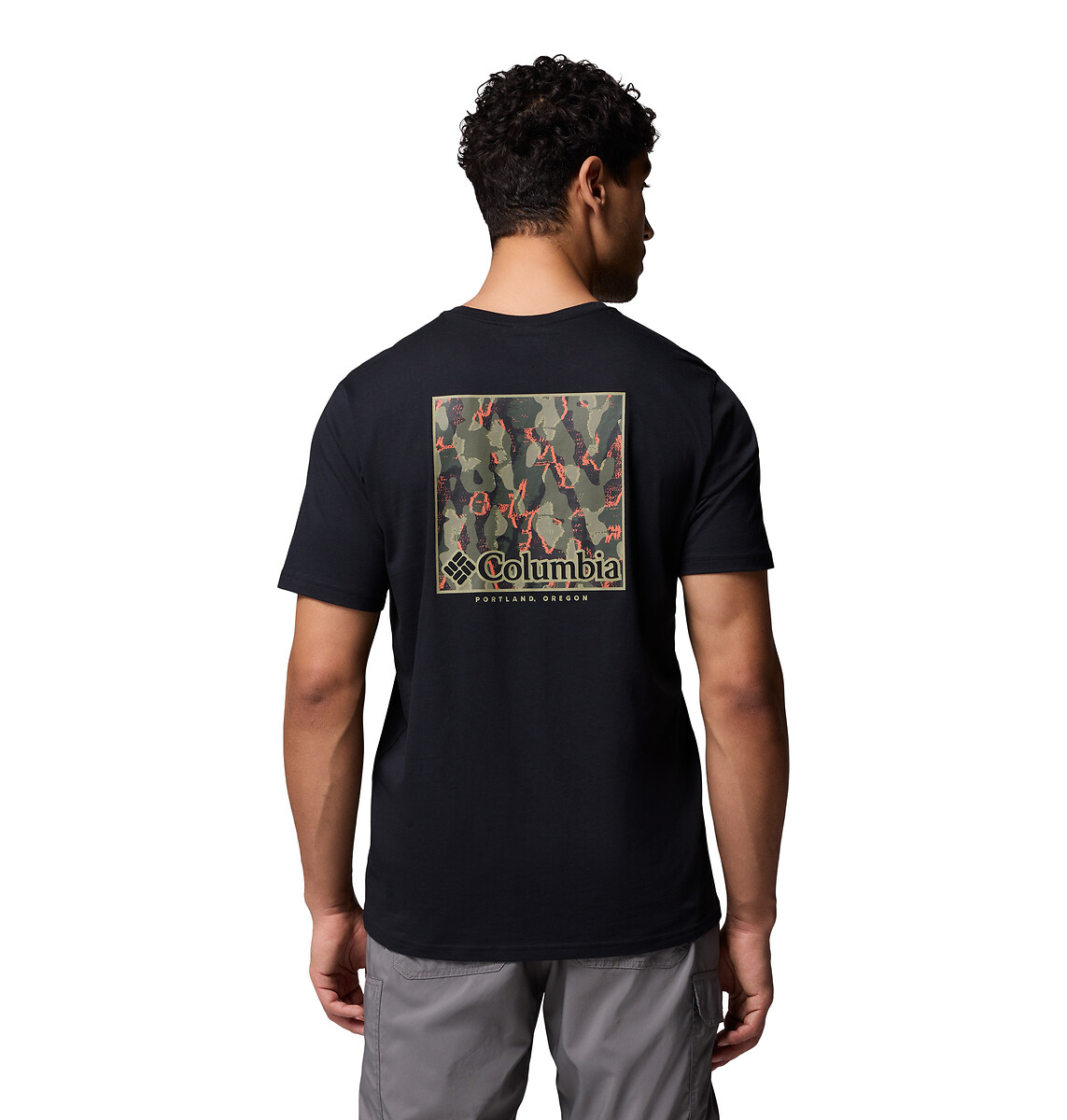 COLUMBIA<br>Camiseta de manga curta com o logotipo North Cascades nas costas