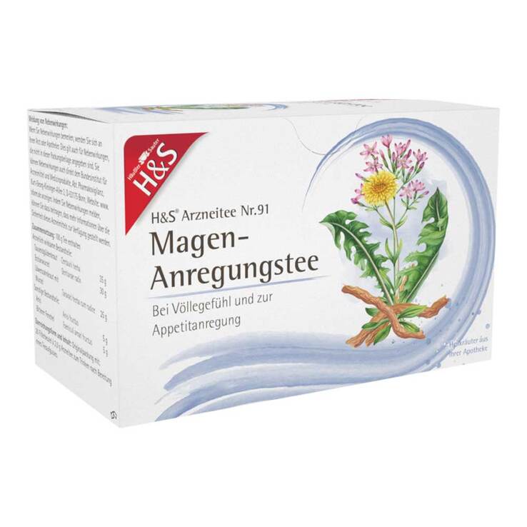 H&S® Magen-Anregungstee Filterbeutel, 20X2.0 g
