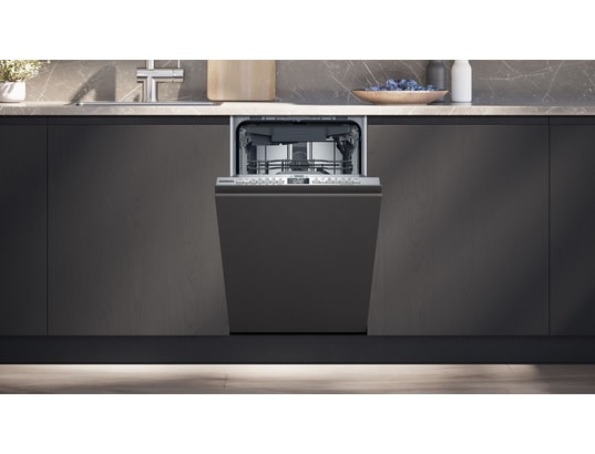 SIEMENS - Lave vaisselle tout integrable 45 cm SR63EX25ME, iQ300, varioSpeed Plus