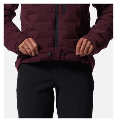 Veste Femme Mountain Hardwear Stretchdown Rouge