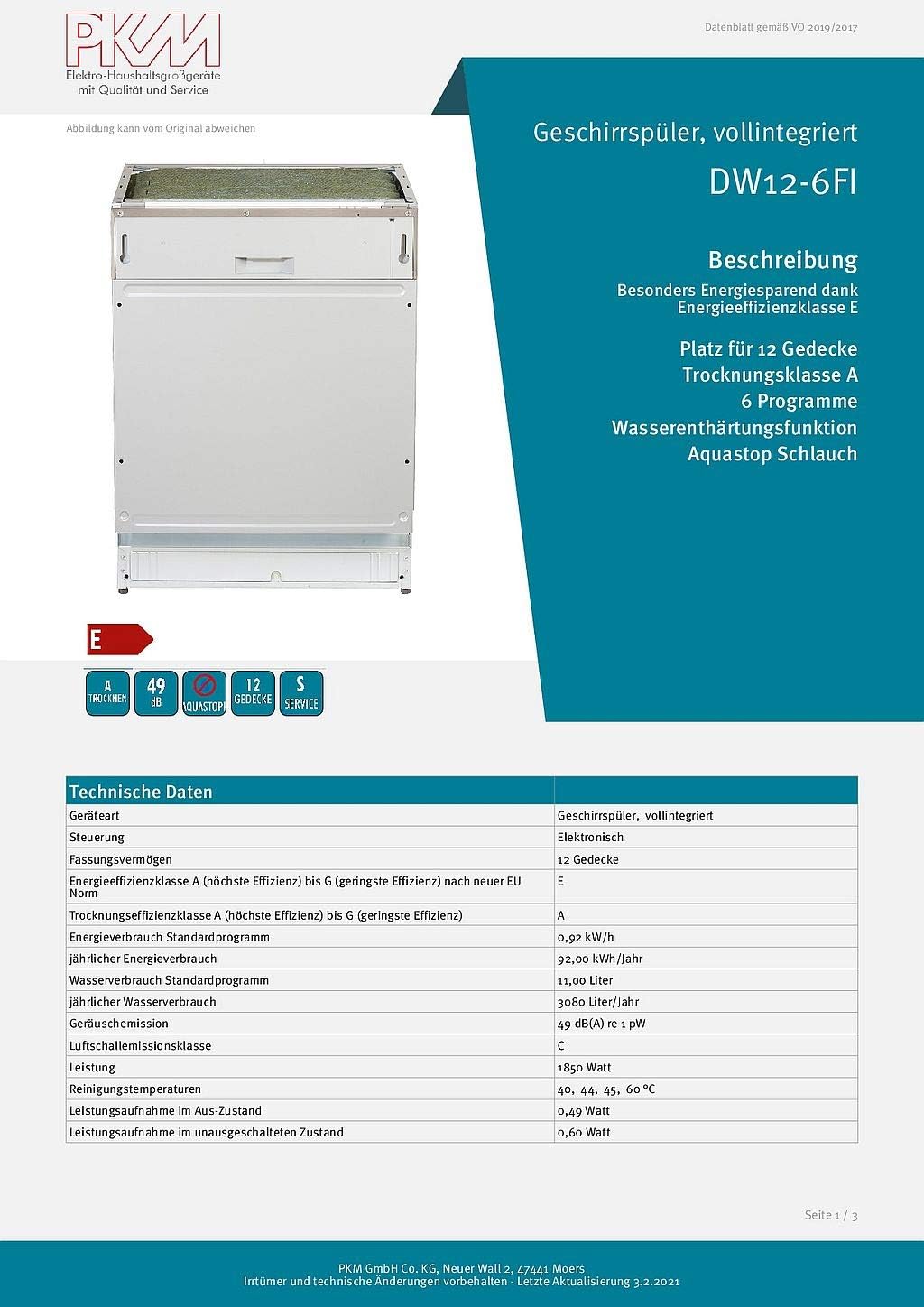 H.D. Menke Möbelfabrik GmbH & CO.KG 1541-102-03-270-059 Küchenblock, Edelstahl, Weiß, 270cm