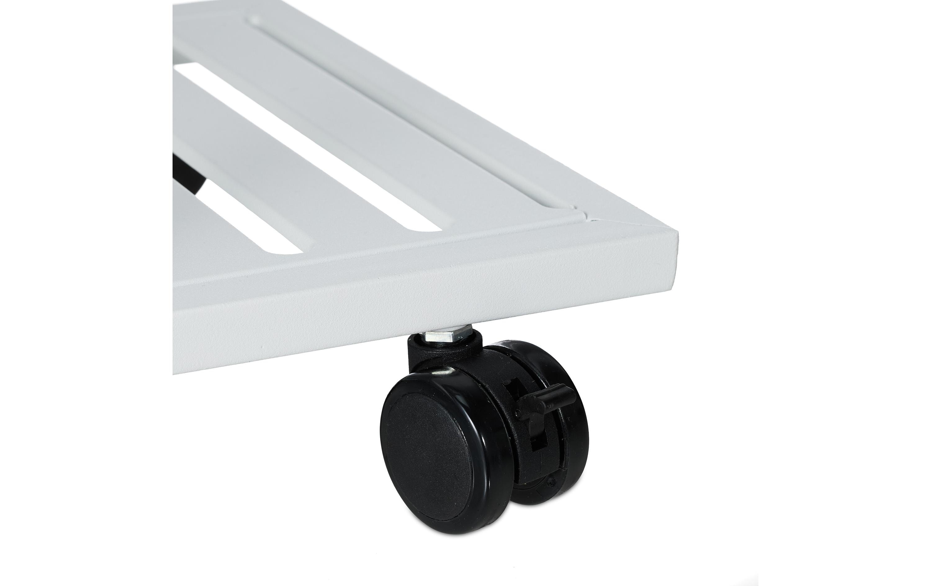 Pflanzenständer mit Rollen 91.5 cm, WeissPflanzenregal