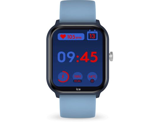 ICE WATCH - Montre connectée Smart Junior 3.0 Light bleu