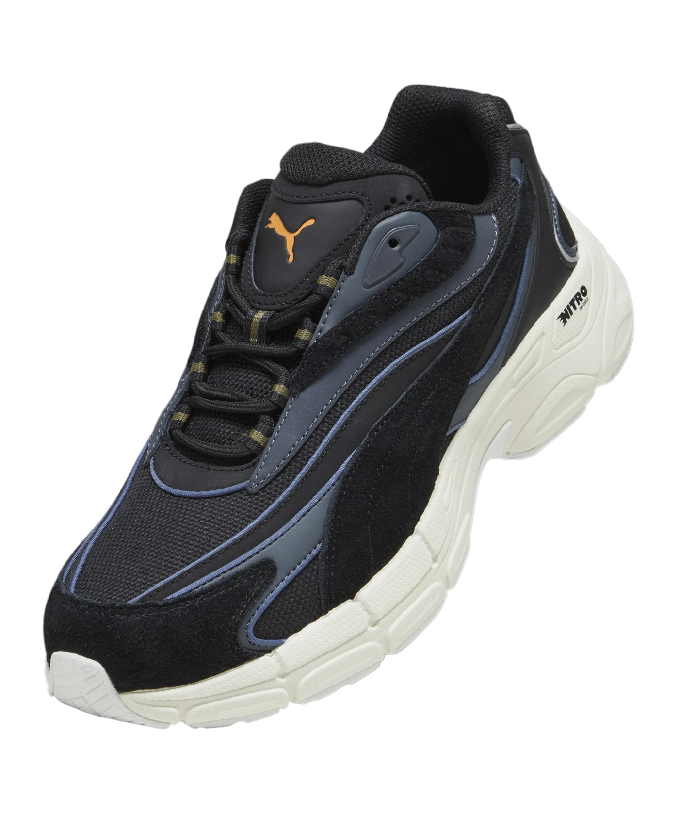 PUMA Teveris Nitro Vortex Hairy Schwarz F01