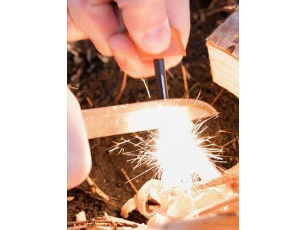 Light My Fire Tinder dim. for the FireKnife Bio Rustyorange knife