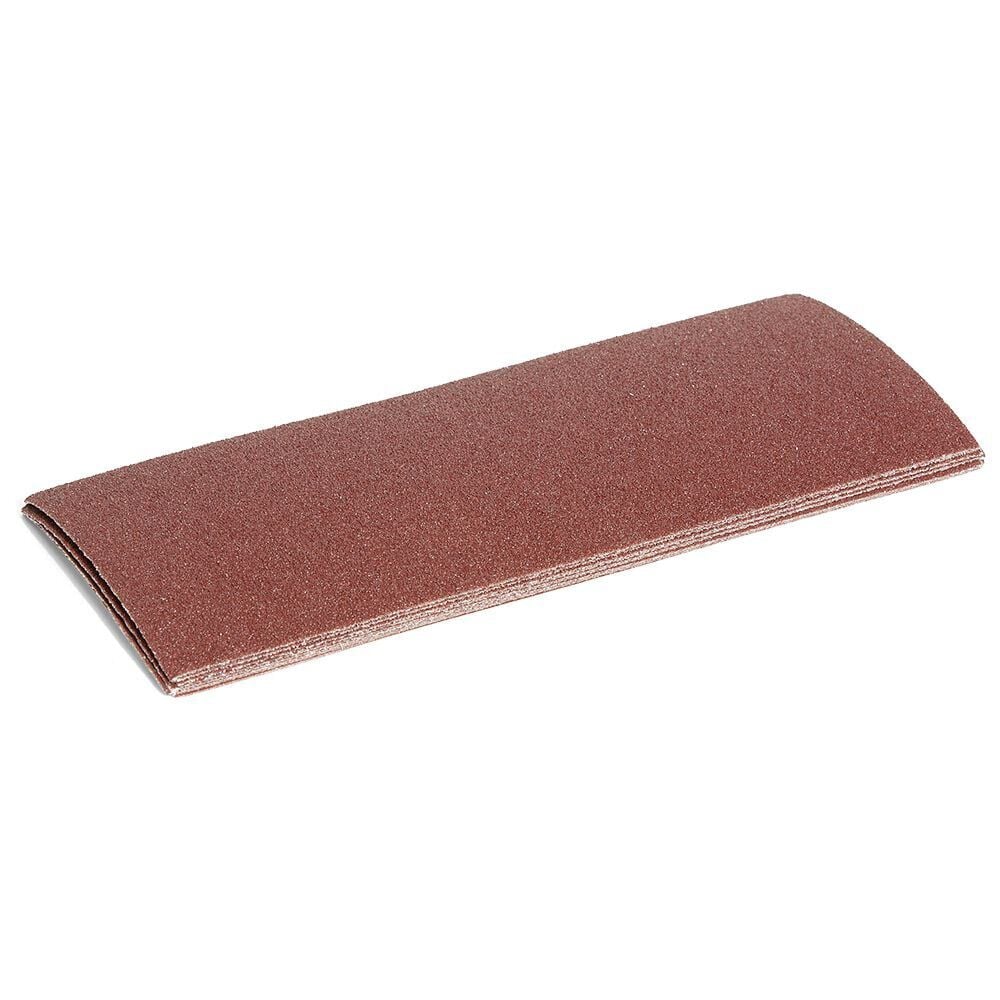 12 patins abrasifs en Corindon pour ponceuses vibrantes - 93 x 230 mm