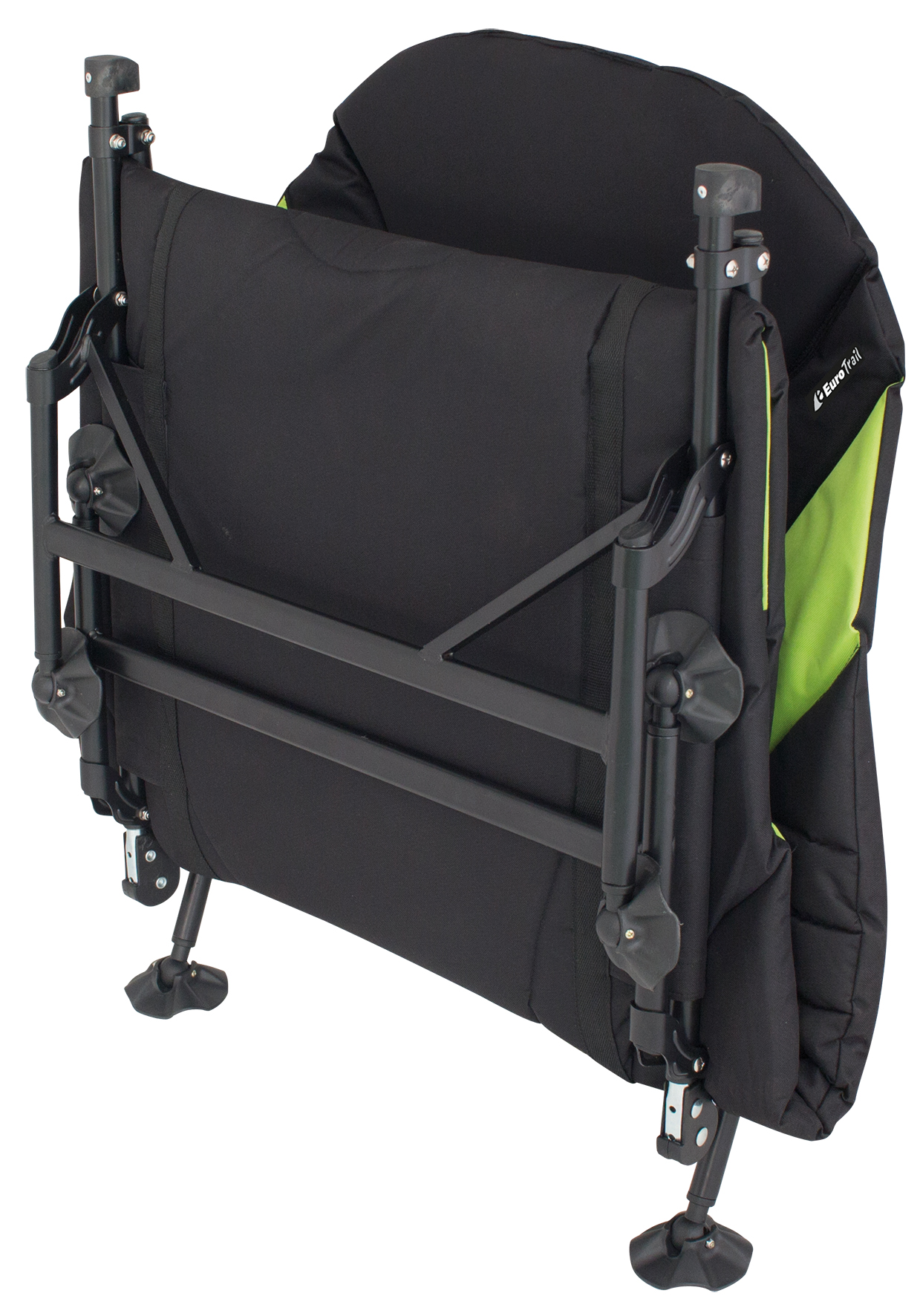 Eurotrail Queen kampeerbed - Black/Lime