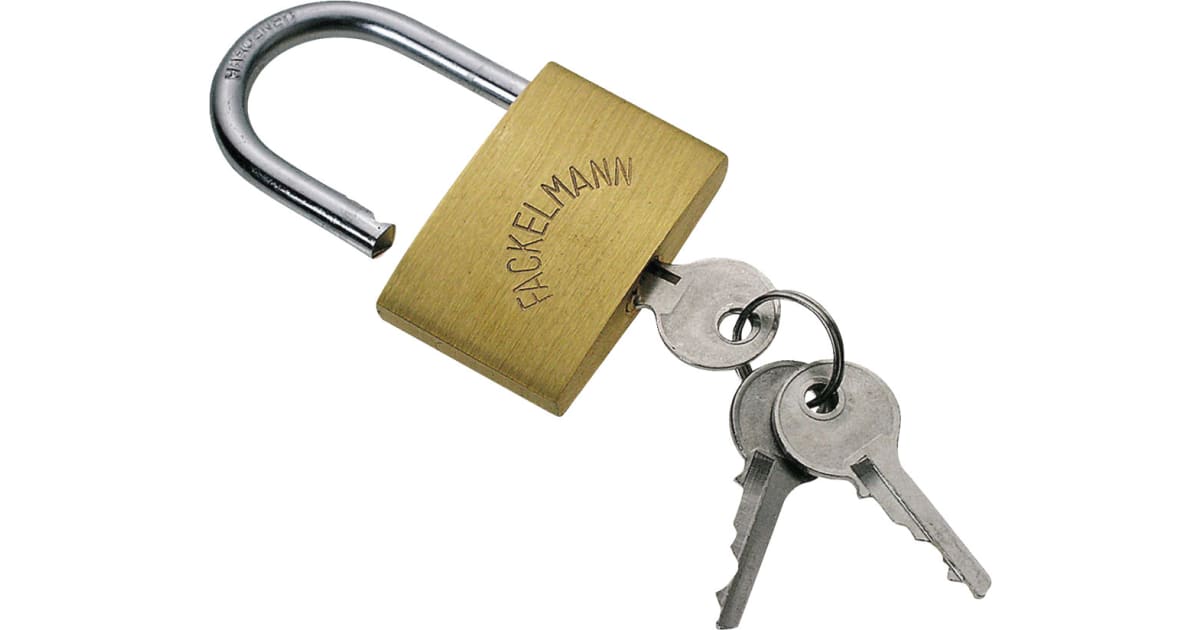 FACKELMANN Vorhängeschloss 5 cm