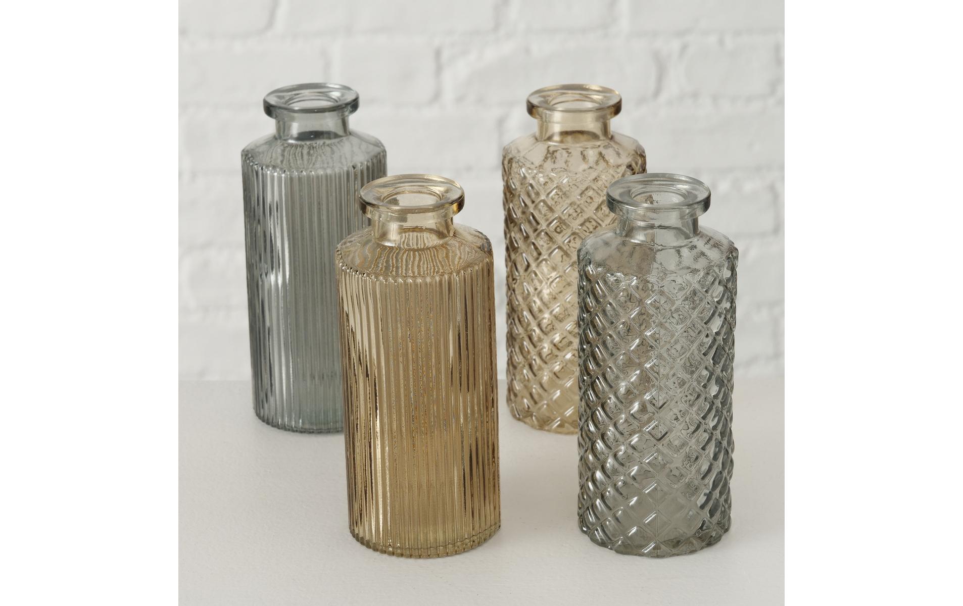 Vase Panja 4-teilig, 14 cmVasen aus Glas