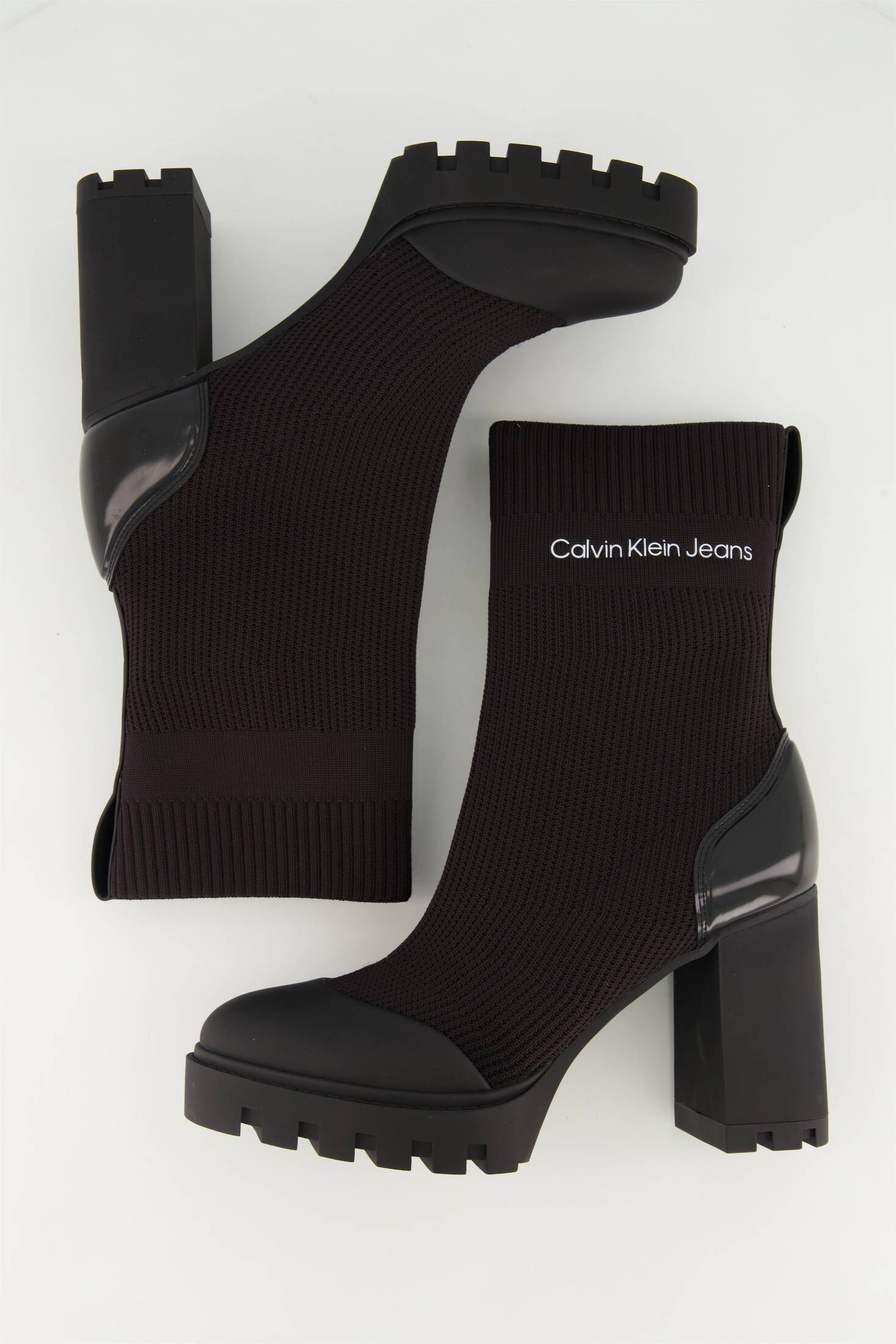 CALVIN KLEIN JEANS| Damen Boots PLATTFORM KNIT