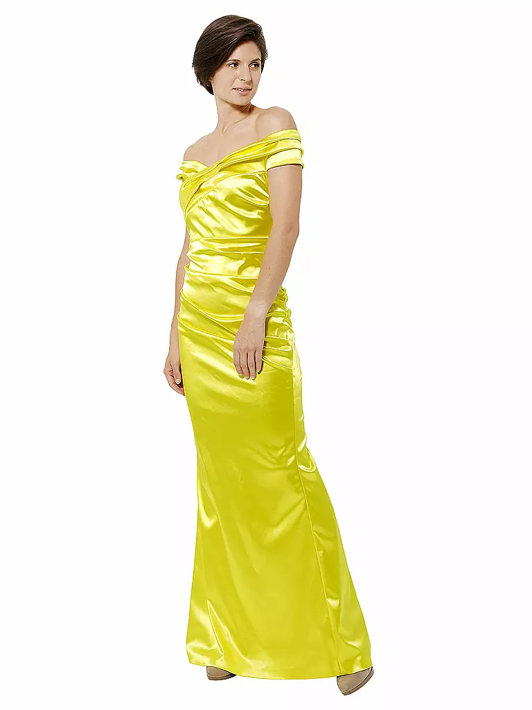 CLAUS TYLER Abendkleid ANA gelb