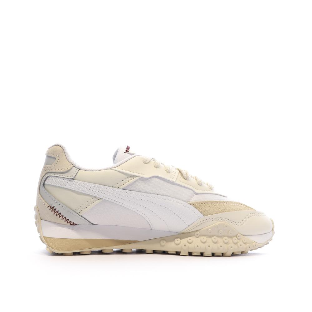 Puma Baskets Beige/Blanc Femme Puma Rider Soft02
