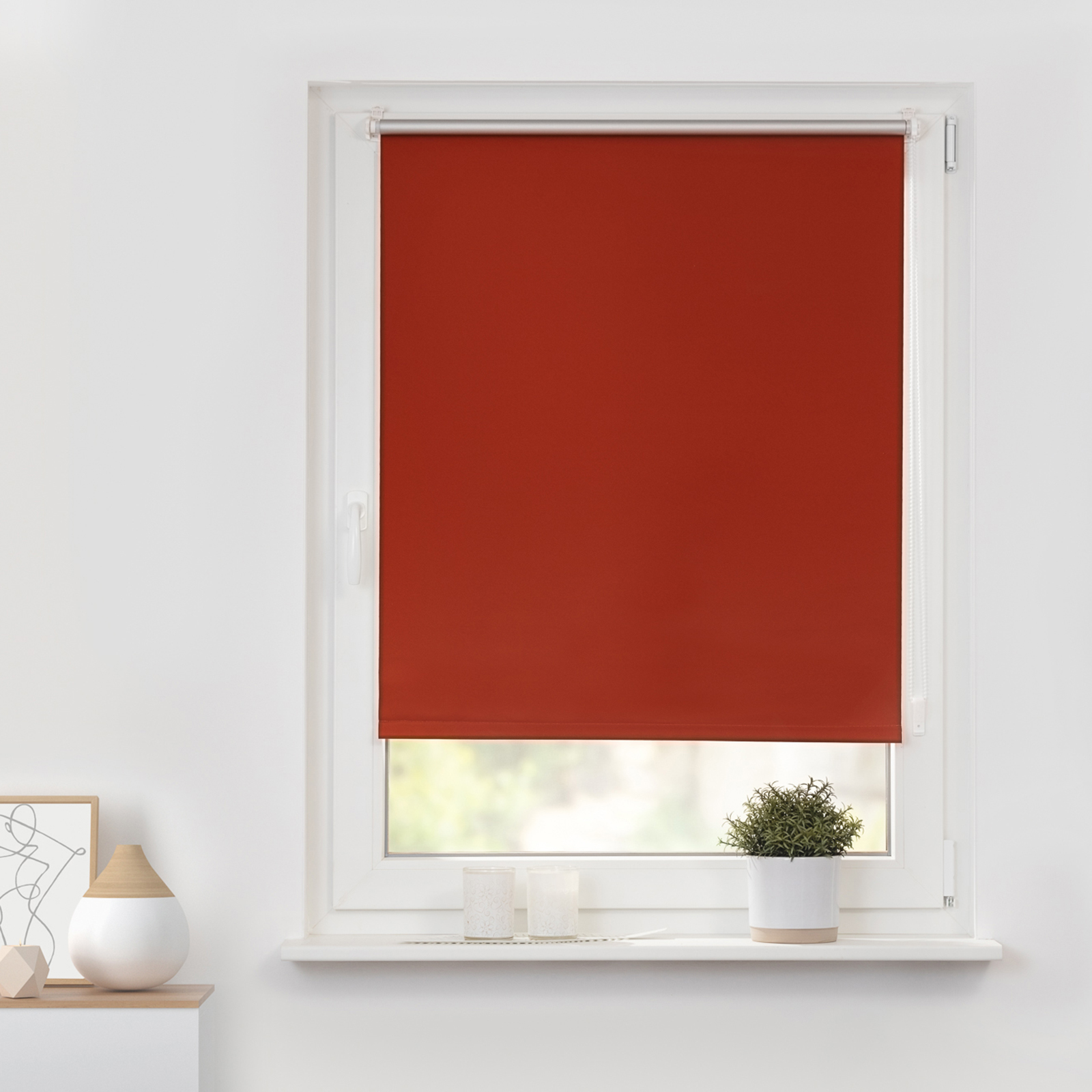 LICHTBLICK Thermo-Rollo - terracotta - 40x150 cm