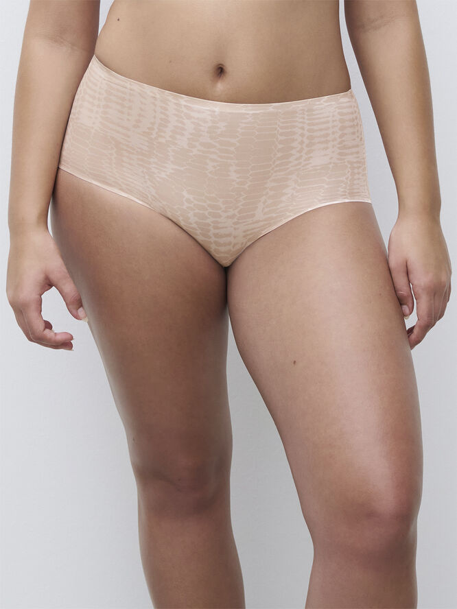 Chantelle Softstretch High Waist Brief (Gradient Print) Sand & dyreprint