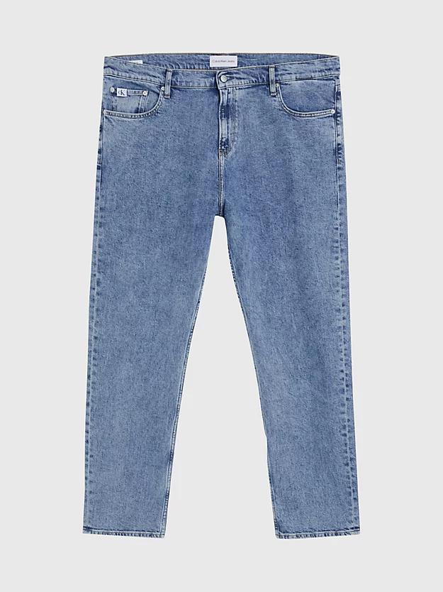 Calça jeans afunilada plus size