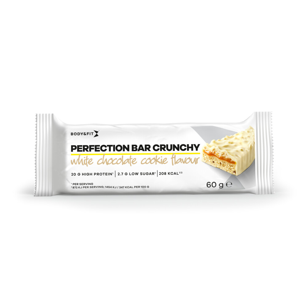 Body & Fit Perfection Bar Crunchy White Chocolate Cookie12 x 60 gr
