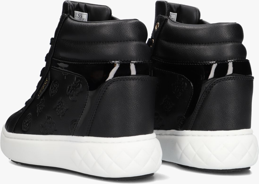 GUESS zwarte guess hoge sneaker roxana