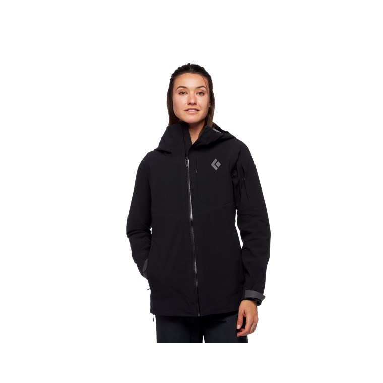 Black Diamond Recon Stretch Ski Shell Jacket Women Black