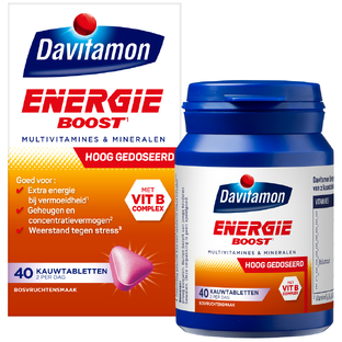 Davitamon Energie Boost Kauwtabletten 40KTB