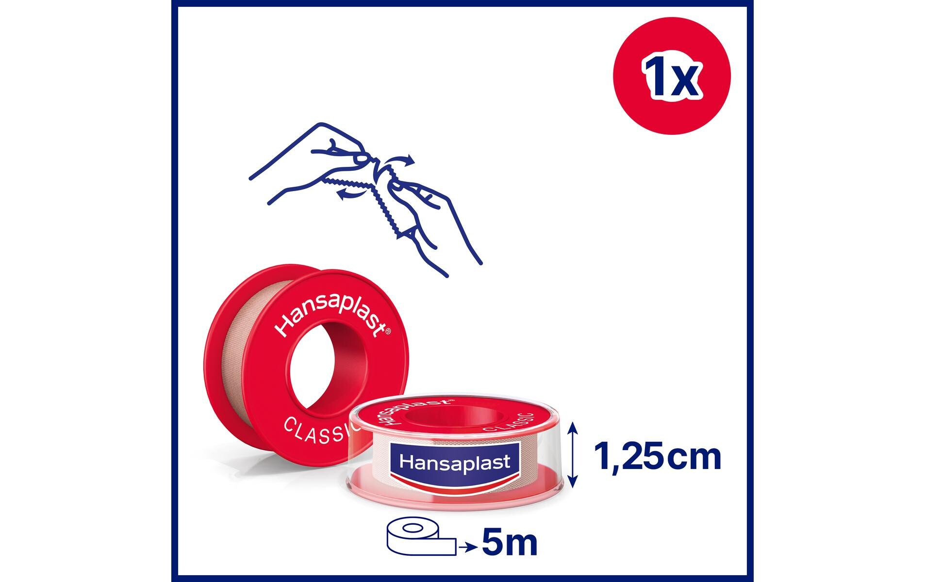 Fixierpflaster Classic 1.25 cm x 5 mFixierpflaster