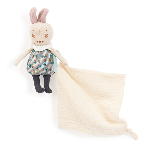 Doudou mouchoir souris Après la pluie - MOULIN ROTY