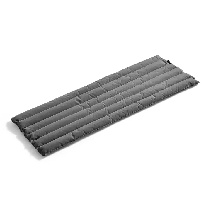 HAY - Traverse Quilted Sitzkissen für Outdoor Bank, black pepper