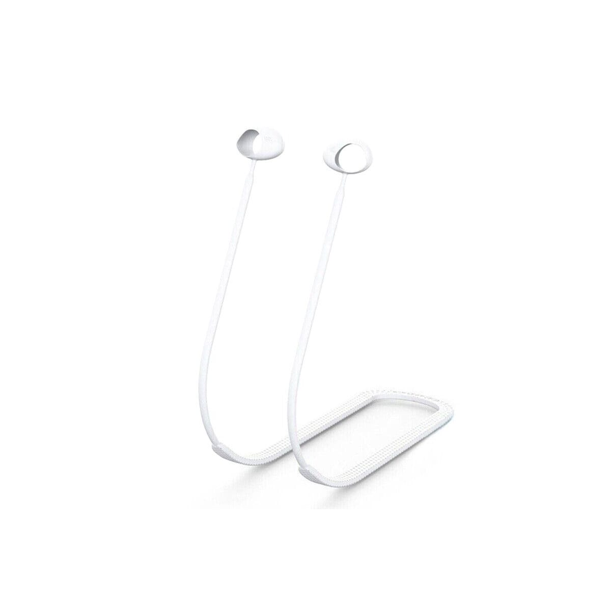 Silikonstreng Neckband Samsung Galaxy Buds 2 - Hvit