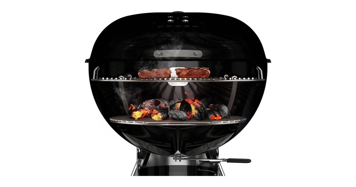 WeberMaster-Touch GBS Premium SE E-5775 houtskoolbarbecue  (Zwart, Ø 57 cm)