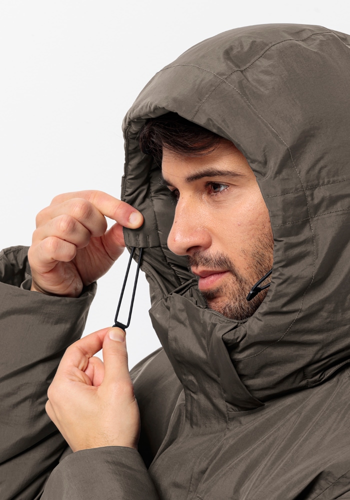 Jack Wolfskin Winterjacke »TEXTOR UTILITY JKT M« mit Kapuze