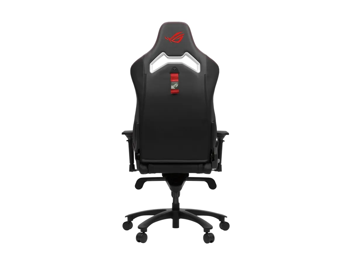 ASUS ROG Chariot Core - Stol - ergonomisk - armstøtter - T-formet - vippe - drejeled - kunstig læder
