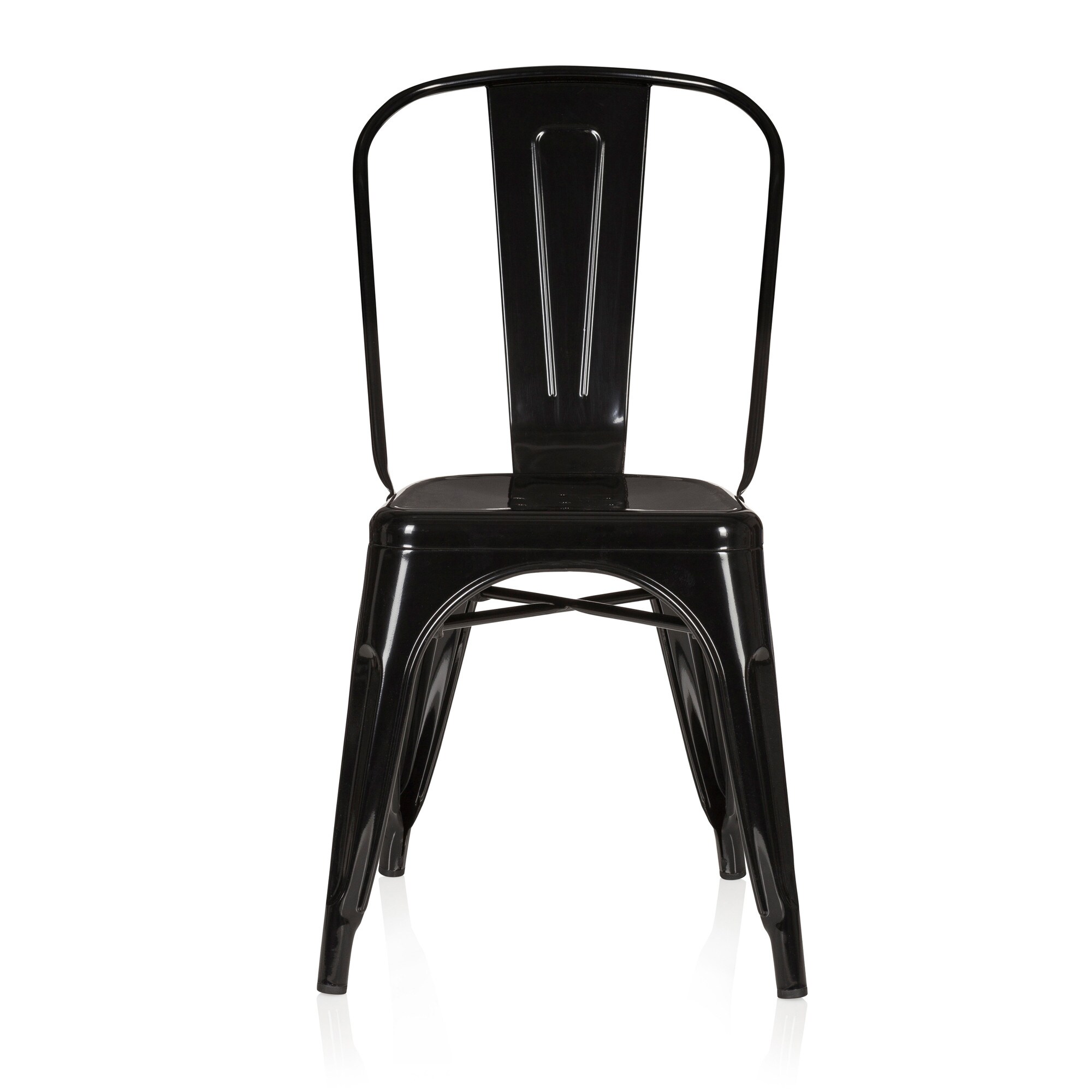 Bistrostuhl VANTAGGIO COMFORT Metall ohne Armlehnen hjh OFFICE