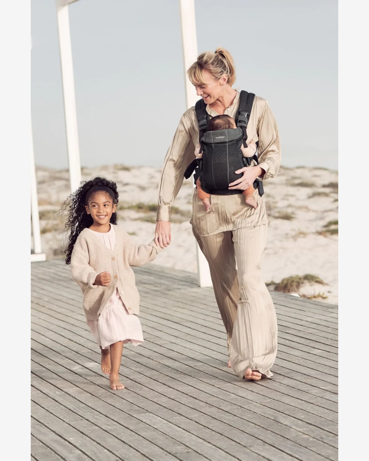 Bæresele Harmony – Front & Rygg – Ekstra Ryggstøtte – Baby Carrier 0-3år