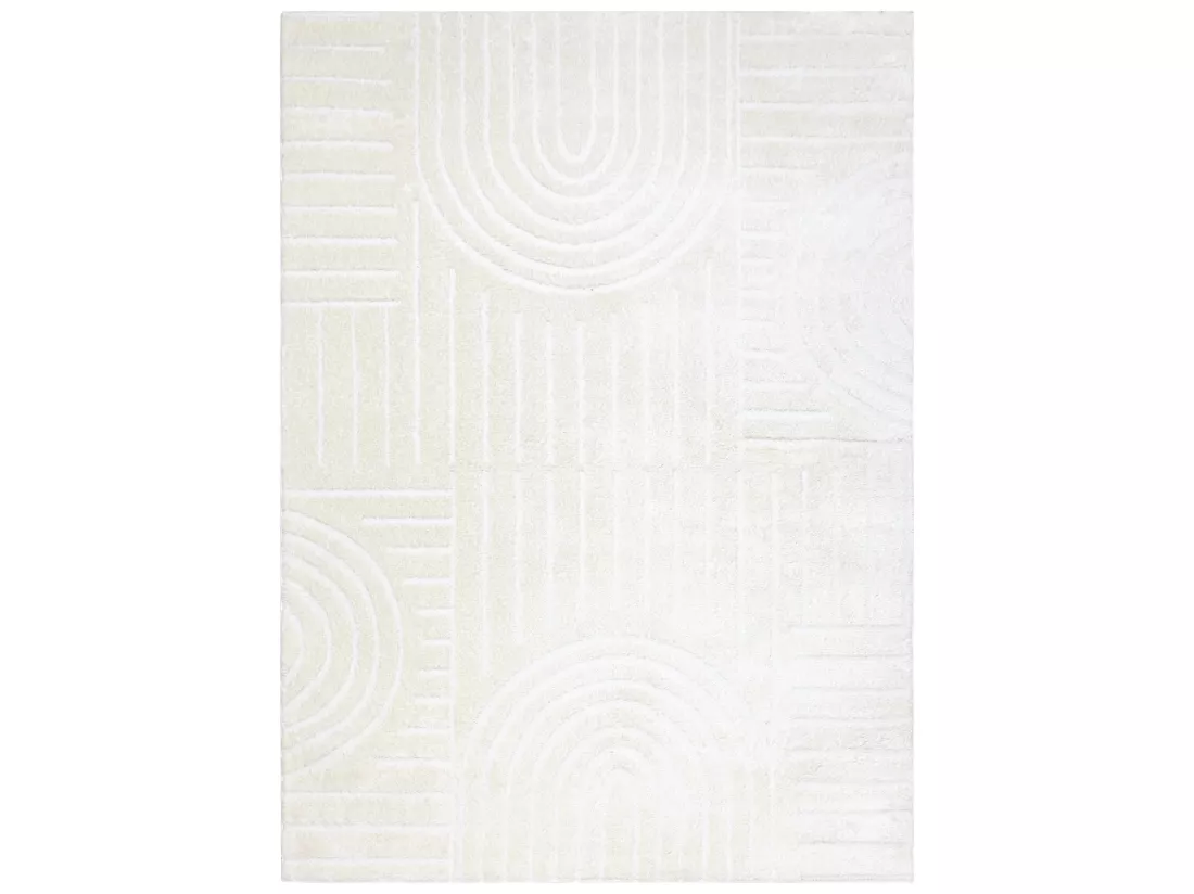 Tapis moderne MODE 8586 géométrique crème 200x290 cm