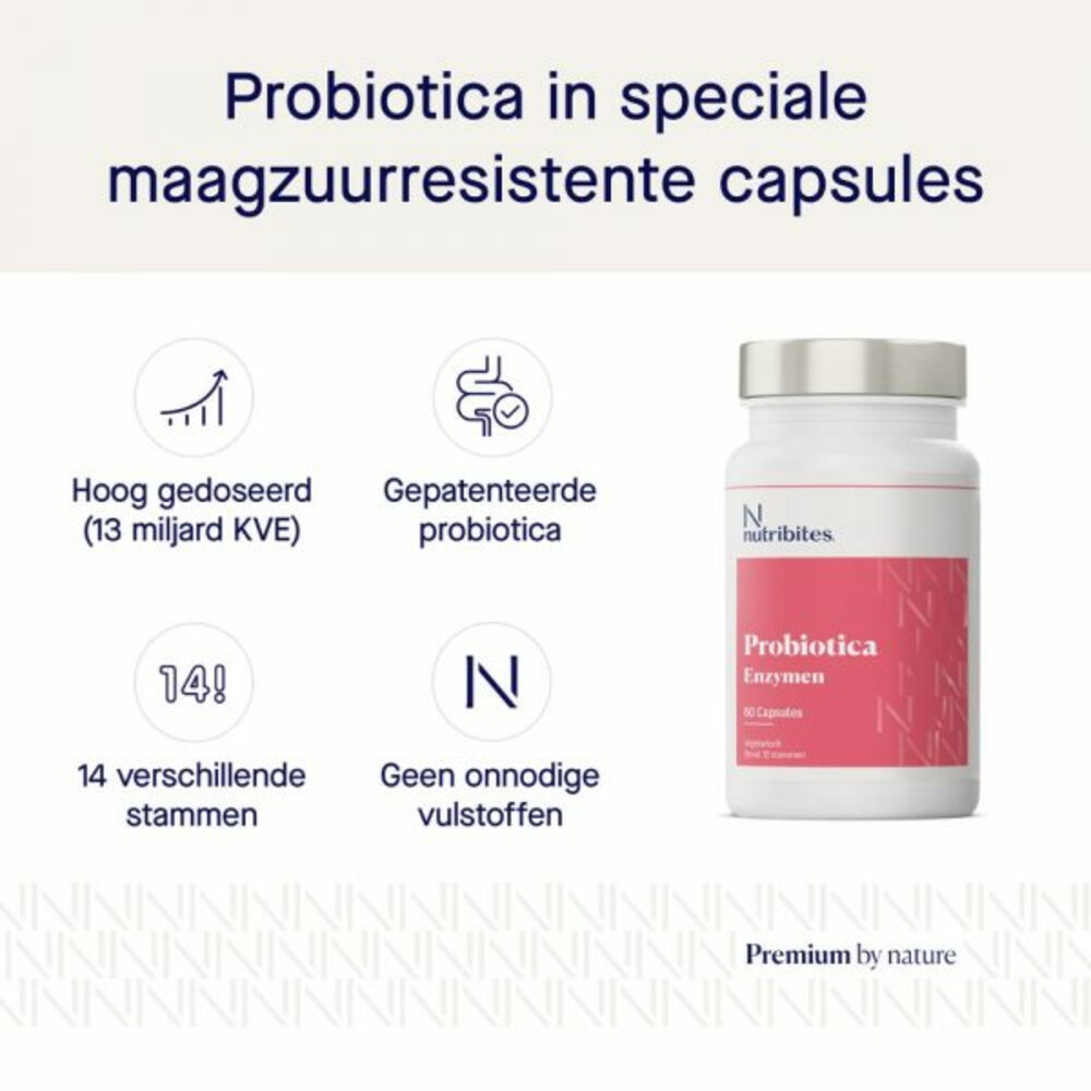 Nutribites Probiotica 60 capsules